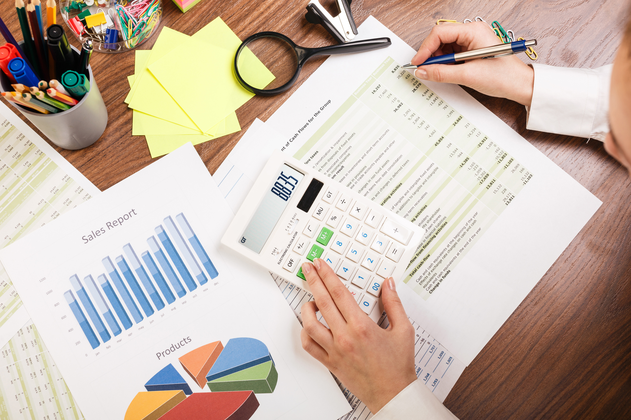 Business accounting reports Virginia